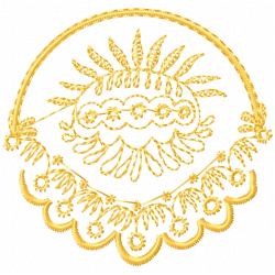 Lace Embroidery Design 6 Lace Embroidery Design 6